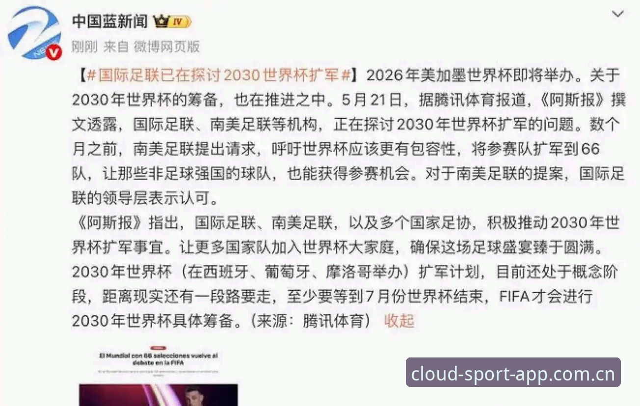 66队vs48队：2030世界杯扩军将给中国男足带来什么？云体育深度解析